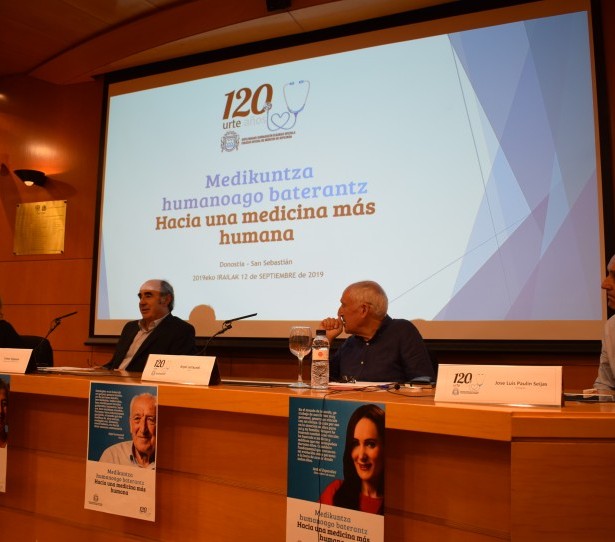 Medikuntzaren deshumanizazioari buruzko solasaldia