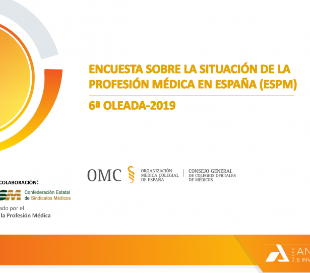 Sexta oleada de la encuesta sobre la situación de la Profesión Médica en España