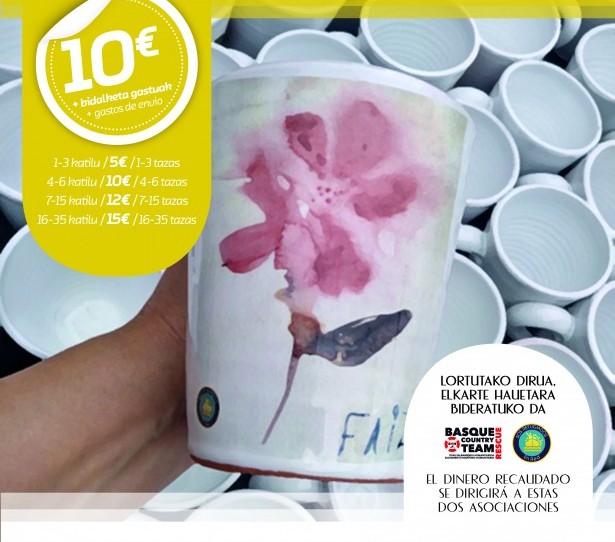 Tazas Solidarias de ayuda al Refugiado/a