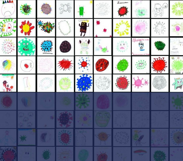 Un estudio analiza dibujos infantiles sobre el coronavirus