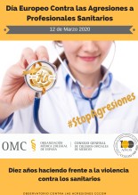 12 de marzo, Dia Europeo contra las agresiones a sanitarios