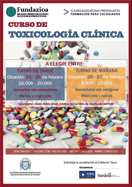Curso de toxicología clínica